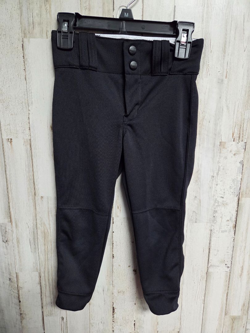 black champro softball pants, girl 7/8