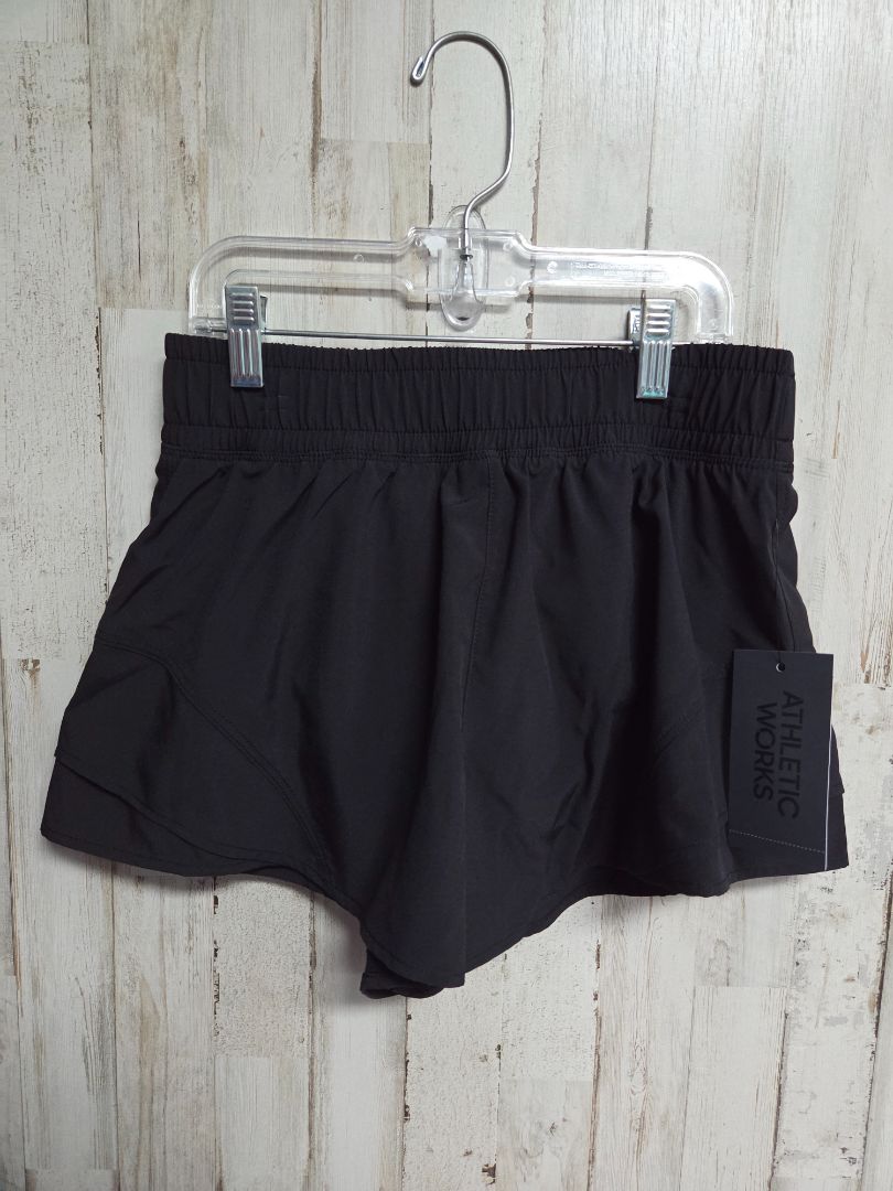 black athletic works NEW butterfly shorts, girl 10-12
