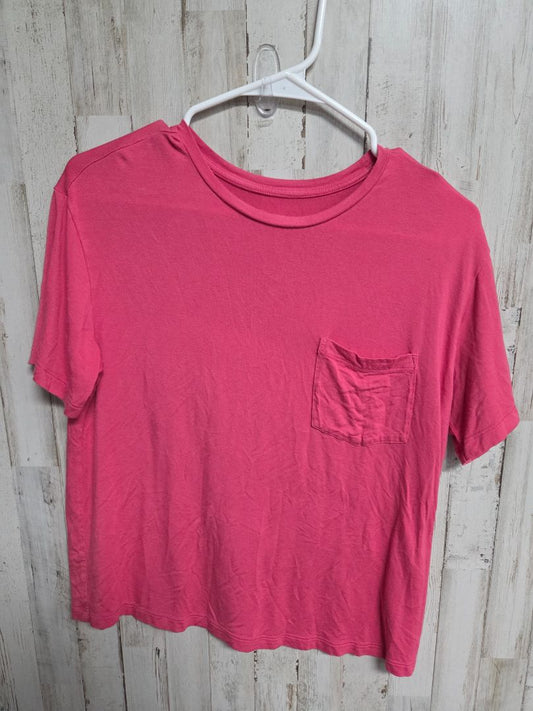 pink wonder nation pocket tee, girl 18