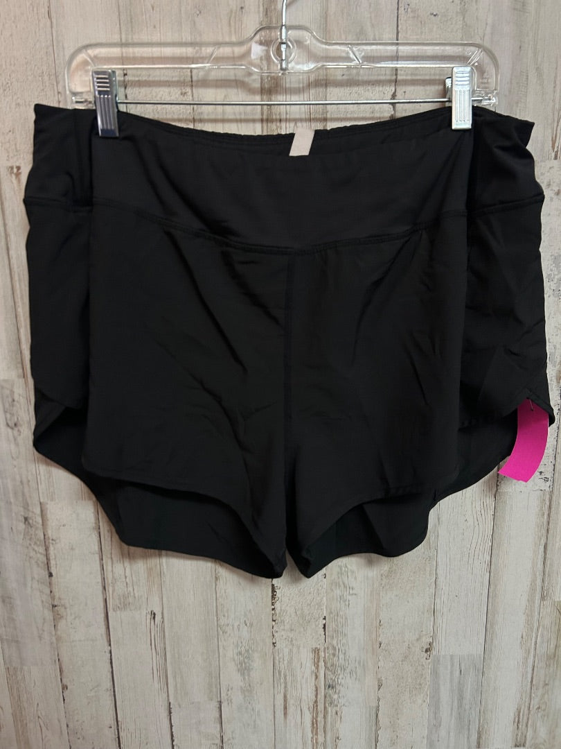BLACK INSPIRED LULU DRY FIT SHORTS SZ 12, LADIES XL