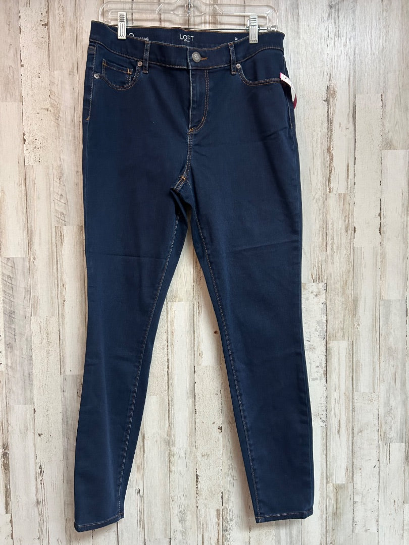 DENIM LOFT SZ 10 DARK JEGGINGS, LADIES L