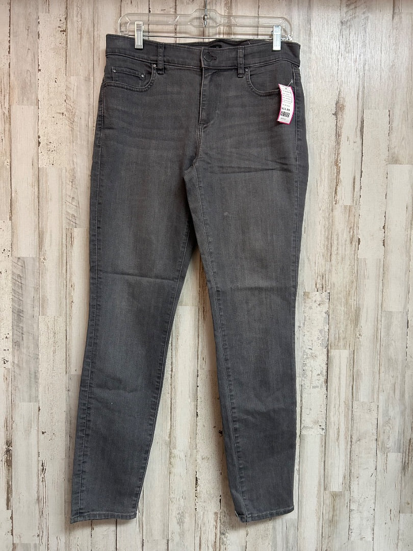 GREY ANN TAYLOR SZ 10 SKINNIES, LADIES L