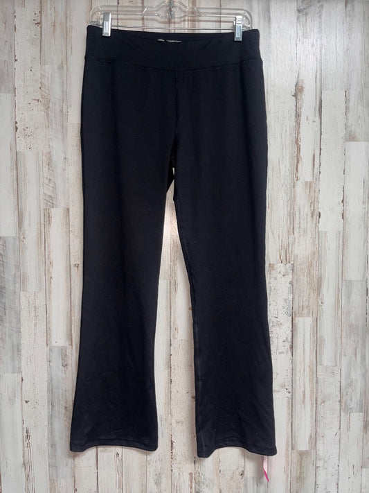BLACK ATHLETIC WORKS YOGA PANTS, LADIES XL