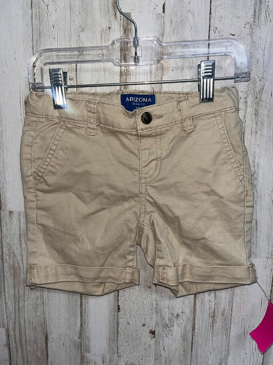 KHAKI ARIZONA MIDI SHORTS, GIRLS 5