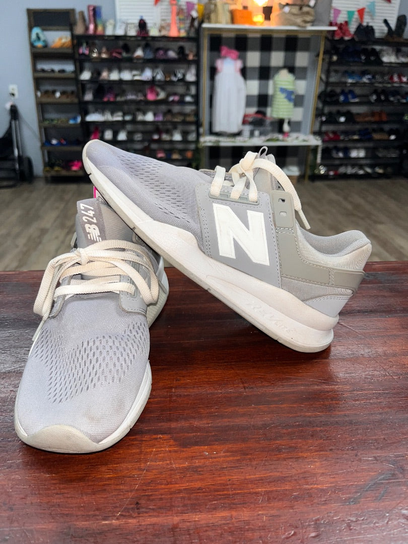 GREY NEW BALANCE REV LITE 247 SNEAKERS, SHOES A7.5