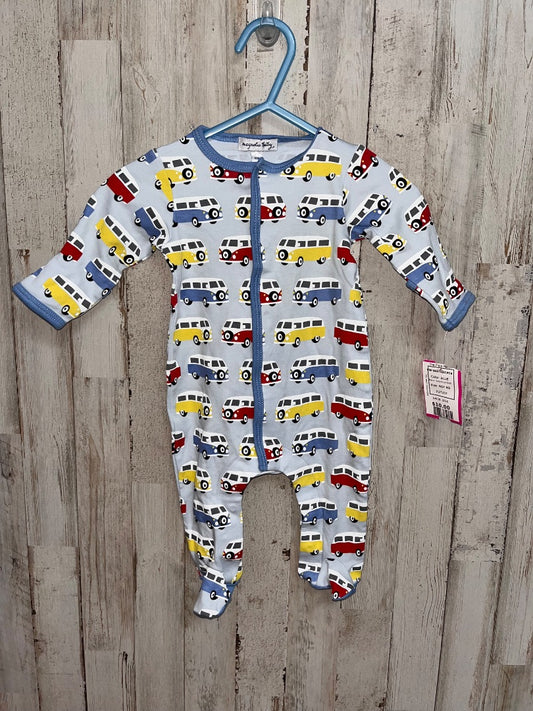 BLUE MAGNOLIA BABY VW VAN SLEEPER, BOY NB