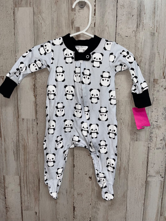 LIGHT BLUE MAGNOLIA BABY PANDA SLEEPER, BOY NB