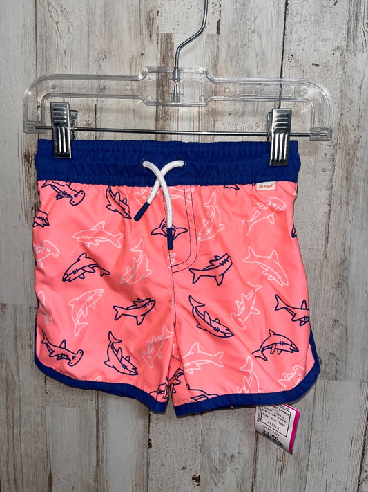 CORAL CAT & JACK SHARK SWIM SHORTS, BOY 18M