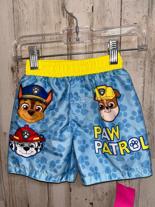 BLUE NICKELODEON PAW PATROL SWIM SHORTS, BOY 18M