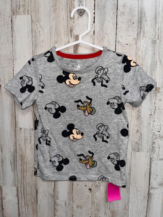GREY DISNEY MICKEY AND FRIENDS TEE, BOY 24M