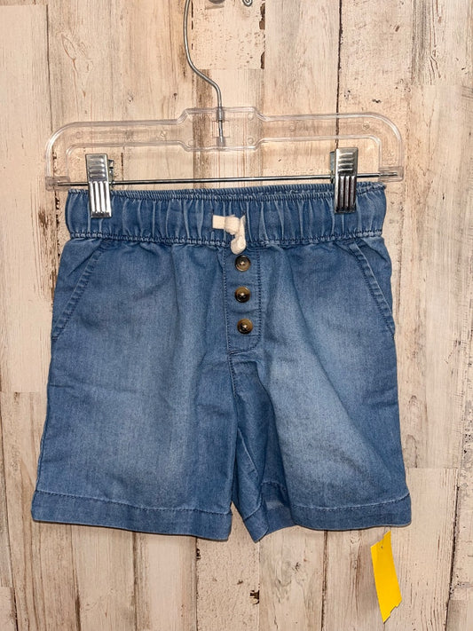 DENIM OKIE DOKIE BUTTON SHORTS, BOYS 3T