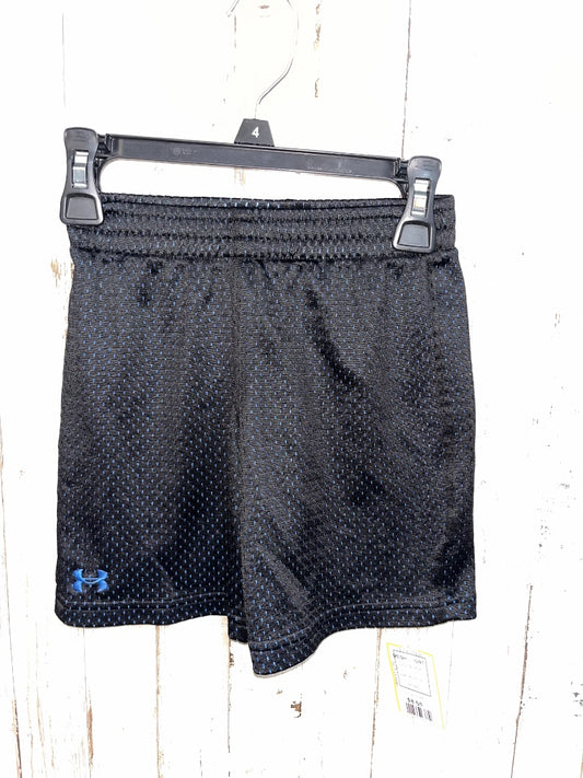 BLACK UNDER ARMOUR MESH SHORT, BOYS 3T