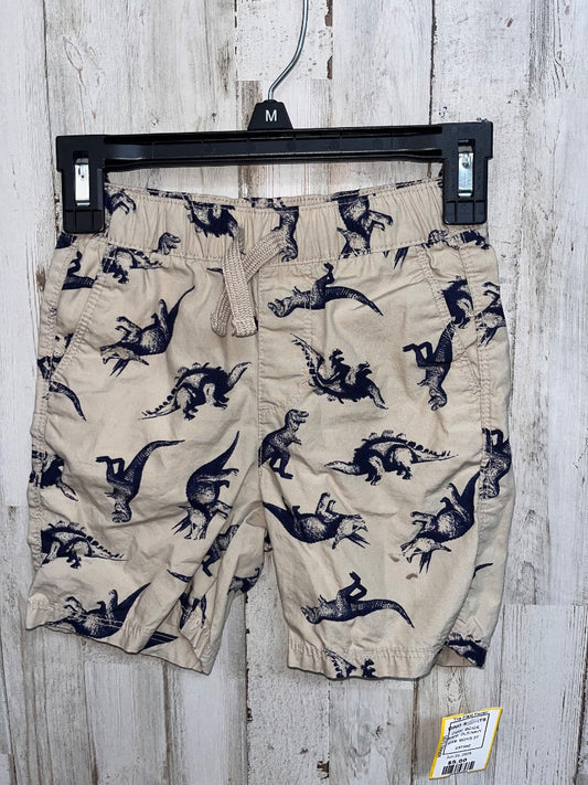 BEIGE OLD NAVY DINO SHORTS, BOYS 3T