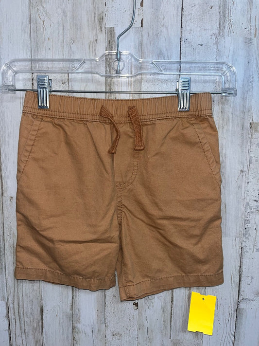 KHAKI MAXIMUS REX DRAWSTRING SHORTS, BOYS 4T