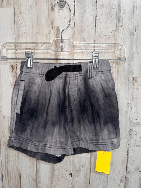 GREY WONDER NATION DYE SHORTS, BOYS 4/5