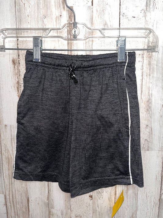 GREY JUMPING BEANS DRAWSTRING SHORTS, BOYS 4T