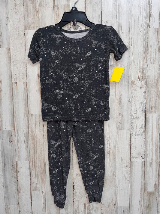 GREY MODERN MOMENTS SPACE 2PC PJ, BOYS 3T