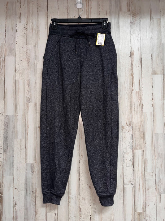 GREY LULULEMON SHIMMER JOGGERS SZ 4, LADIES S