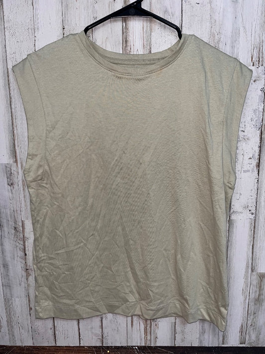 BEIGE A NEW DAY COTTON TEE, LADIES S