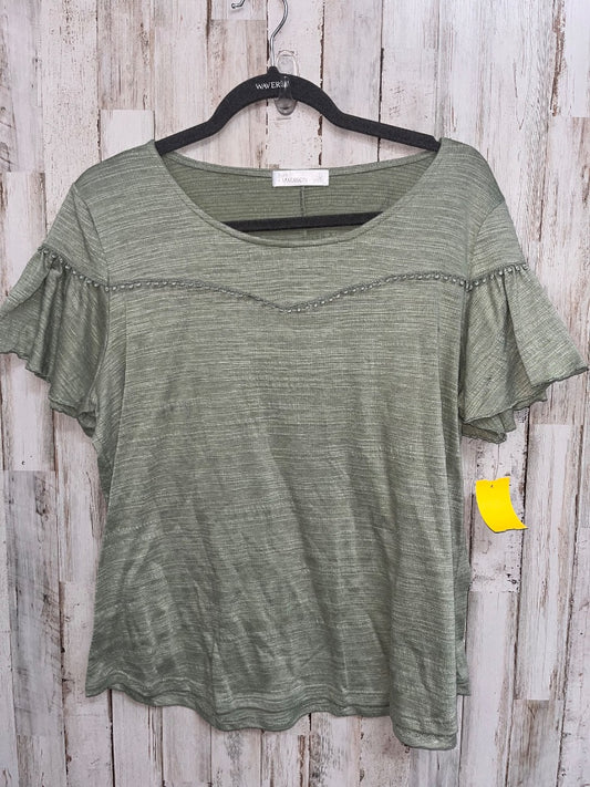 SAGE 89TH+MADISON TRIMMED TOP, LADIES L