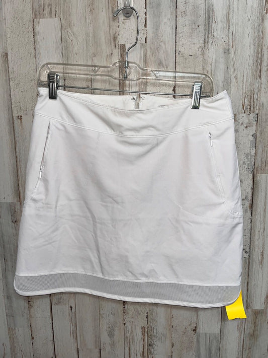 WHITE ANTIGUA SZ6 SKORT, LADIES M