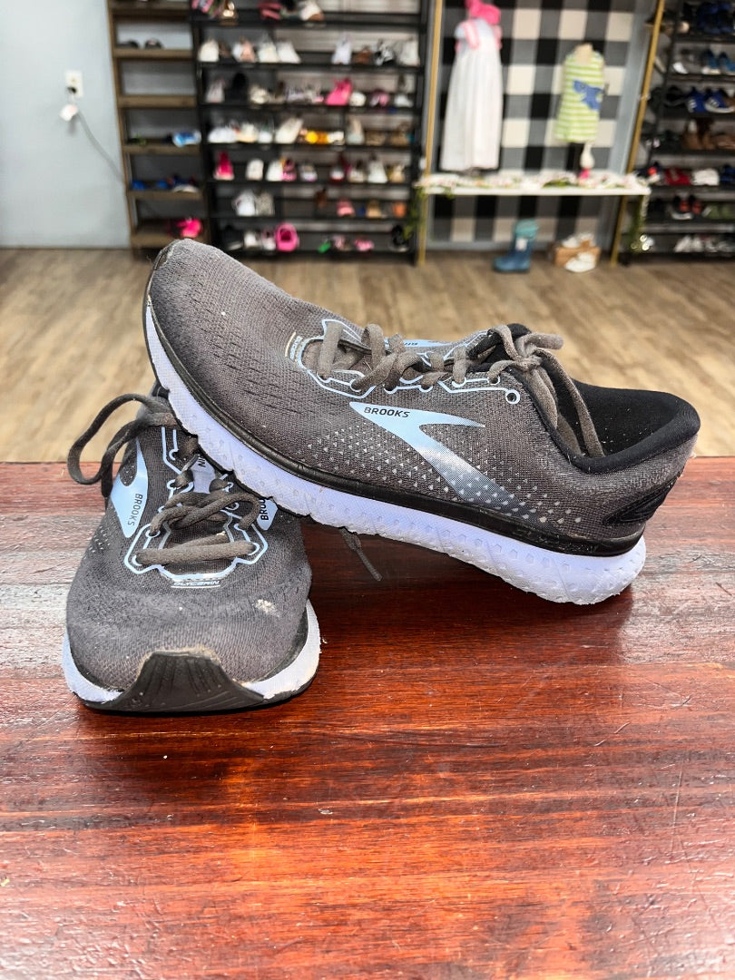 GREY/BLUE BROOKS GLYCERIN 18 SNEAKERS, SHOES A8