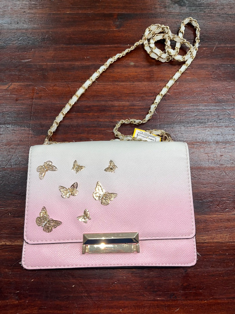 PINK ALDO BUTTERFLY PURSE