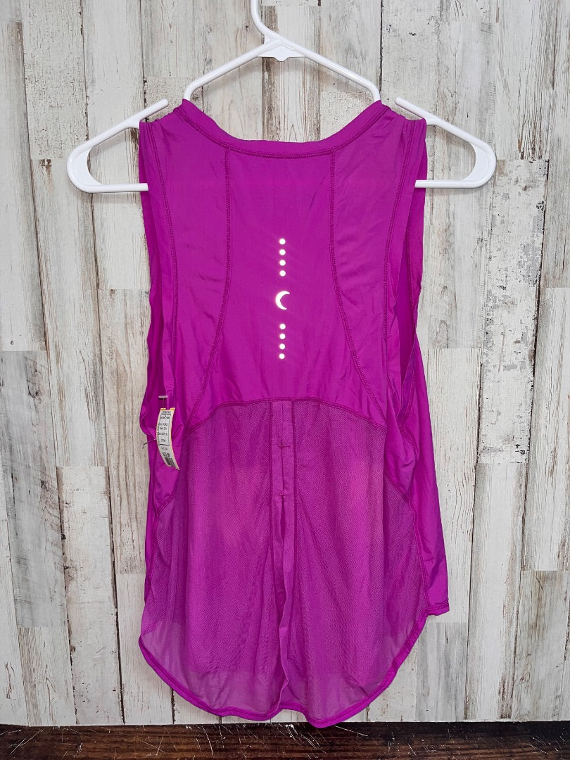 PURPLE ZYIA SILKY DRY FIT TANK, LADIES XS