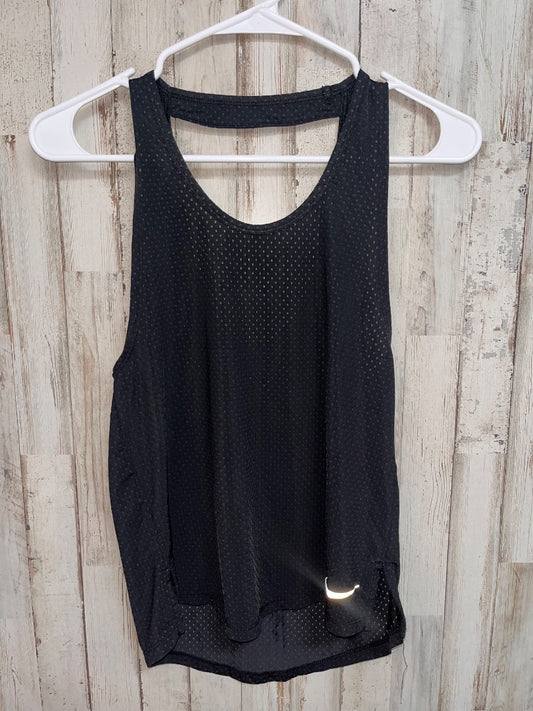 BLACK NIKE MESH DRY FIT TANK, LADIES XS