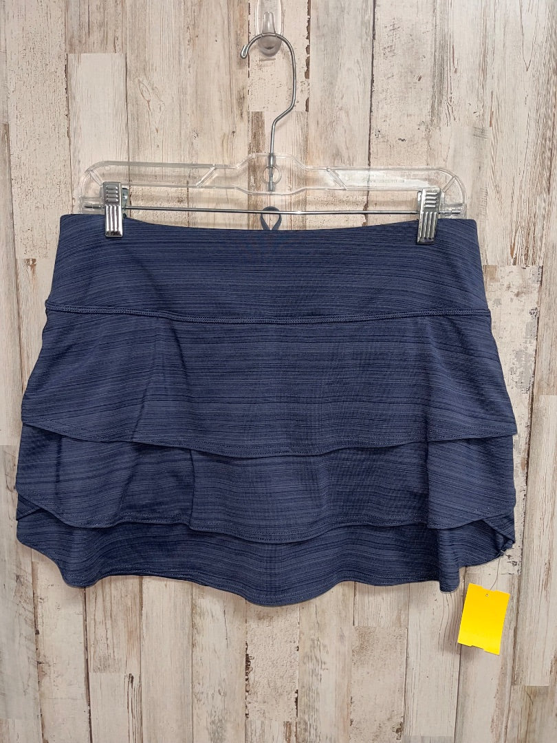 BLUE ATHLETA TIER DRY FIT SKORT, LADIES M