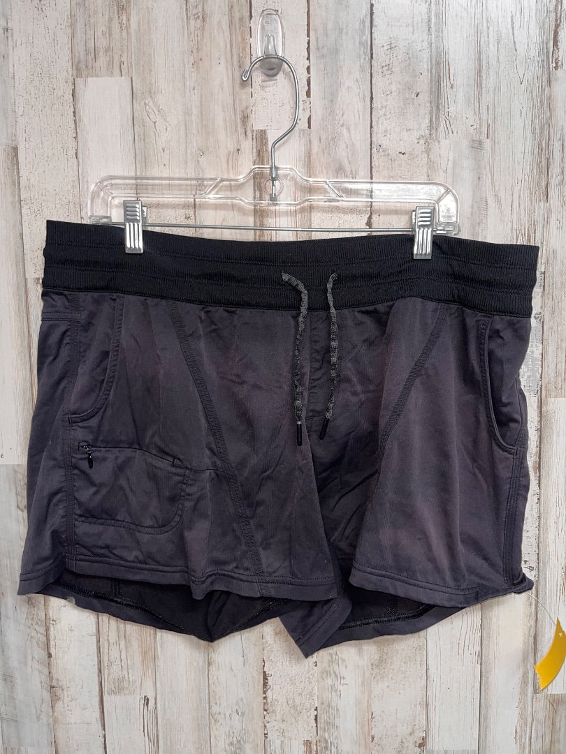BLACK THE NORTH FACE DRY FIT DRAWSTRING SHORTS, LADIES XL