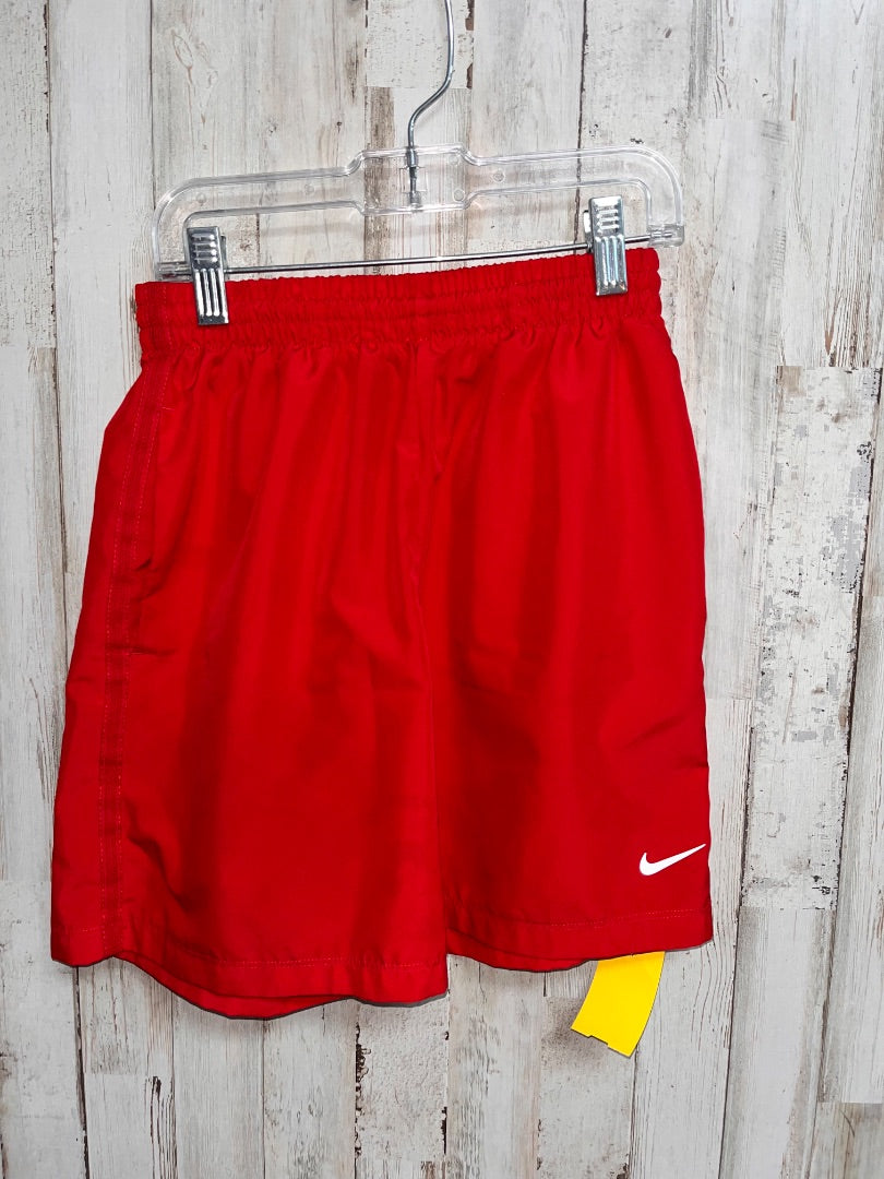 RED NIKE DRY FIT SHORTS, BBOY 10/12