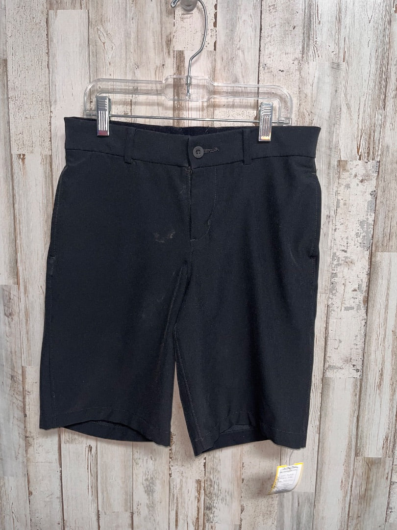 BLACK NIKE PERFORMANCE SHORTS, BOY 10/12
