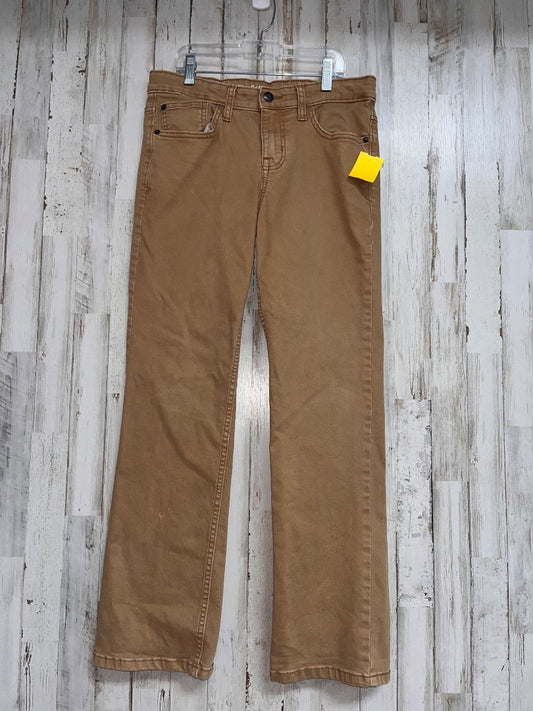 KHAKI CAT & JACK STRECH STRAIGHT JEANS, BOY 14