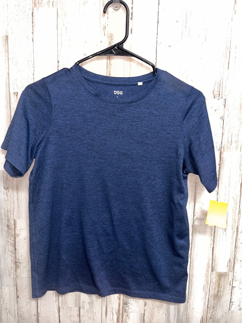 NAVY DSG DRY FIT TEE, BOY 14/16