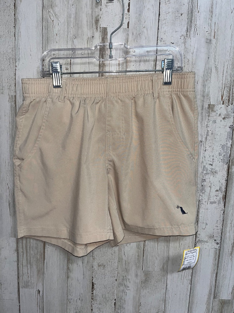 KHAKI LOCAL BOY DRY FIT SHORTS, BOY 16