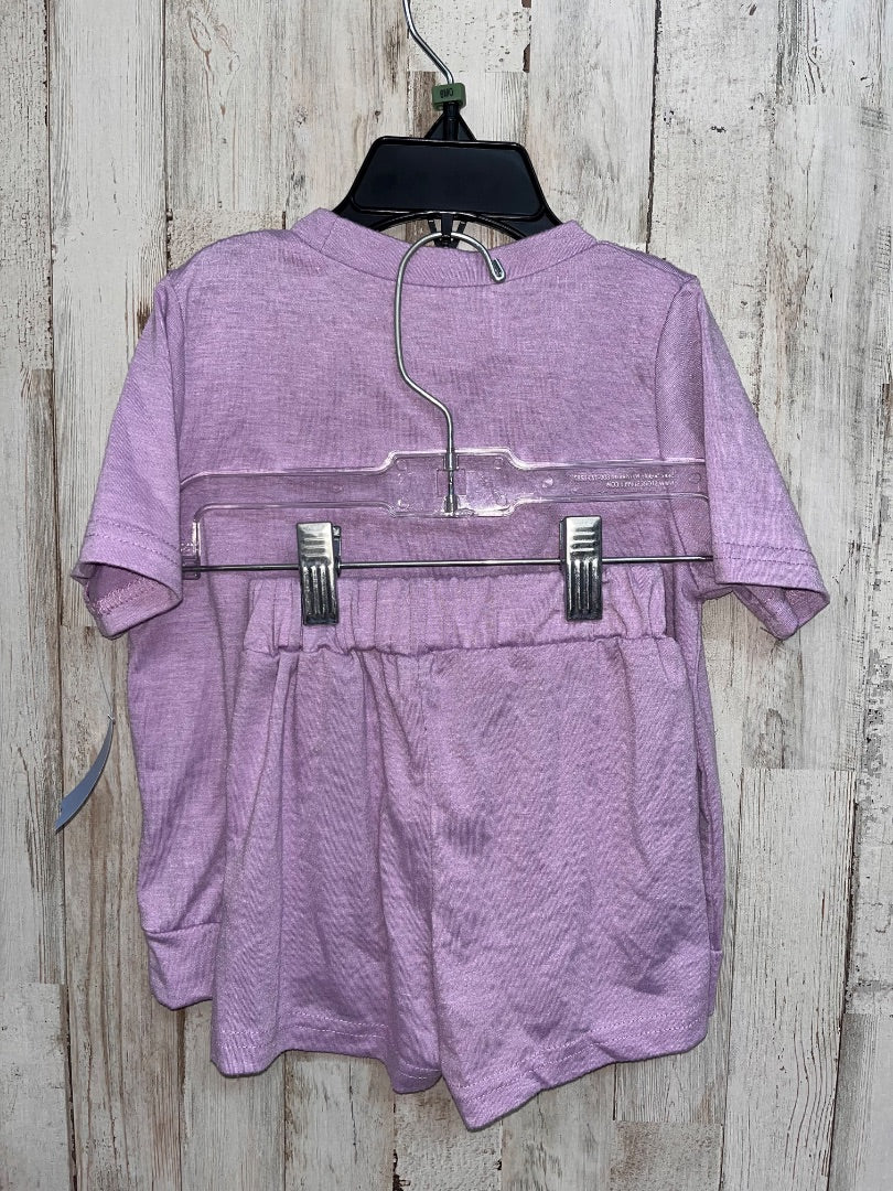 PURPLE SHEIN MAMAS GIRL 2PC SET, GIRL 2T