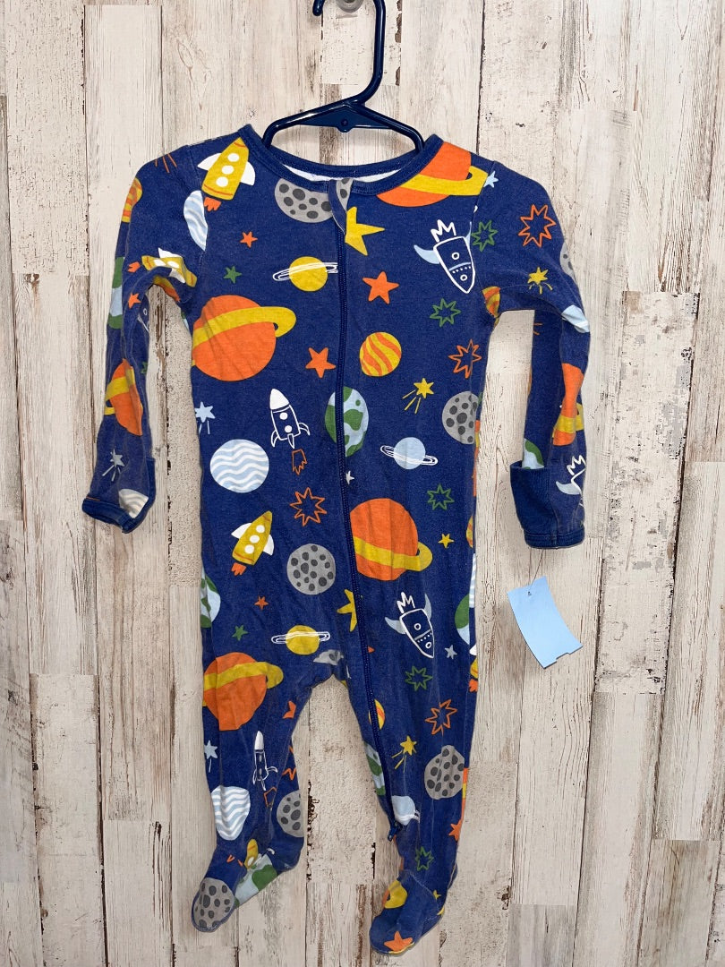 BLUE WONDER NATION SPACE SLEEPER, BOY 6/9M