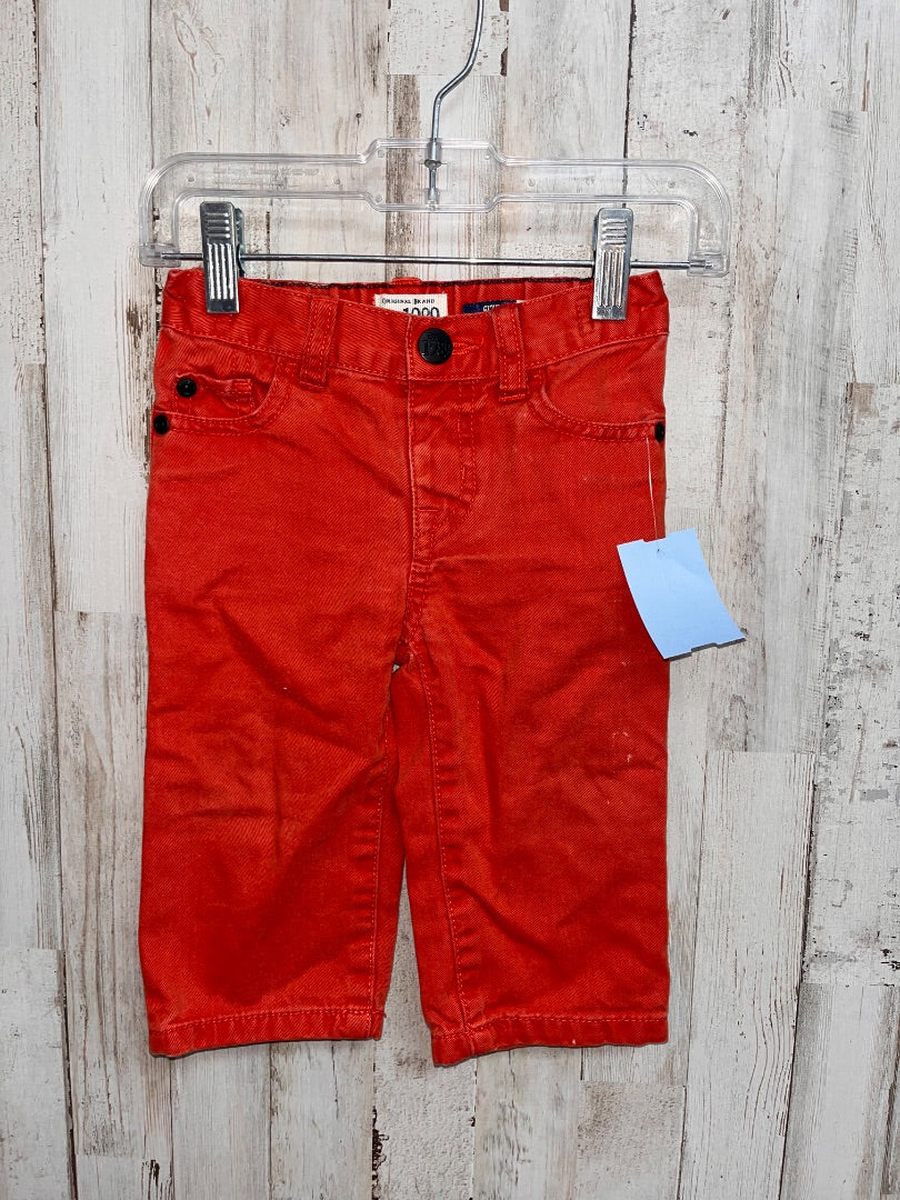 RUST CHILDRENS PLACE JEANS, BOY 9-12M