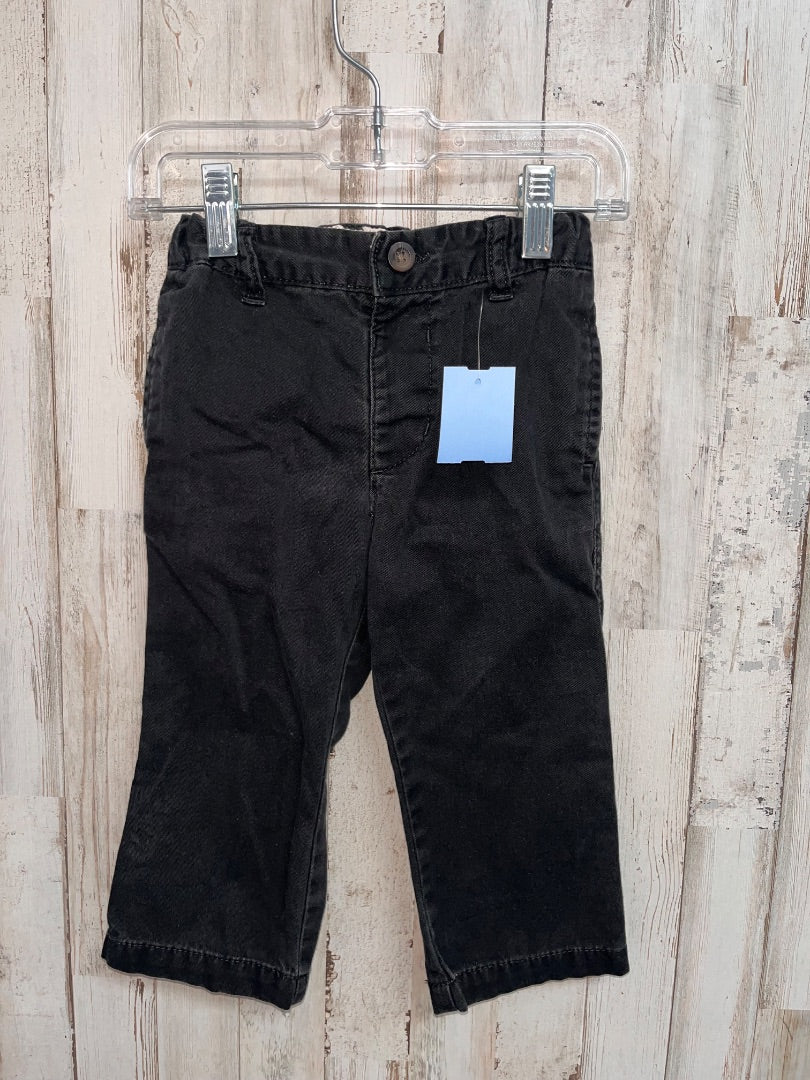 BLACK CHILDRENS PLACE SLACKS, BOY 18-24M