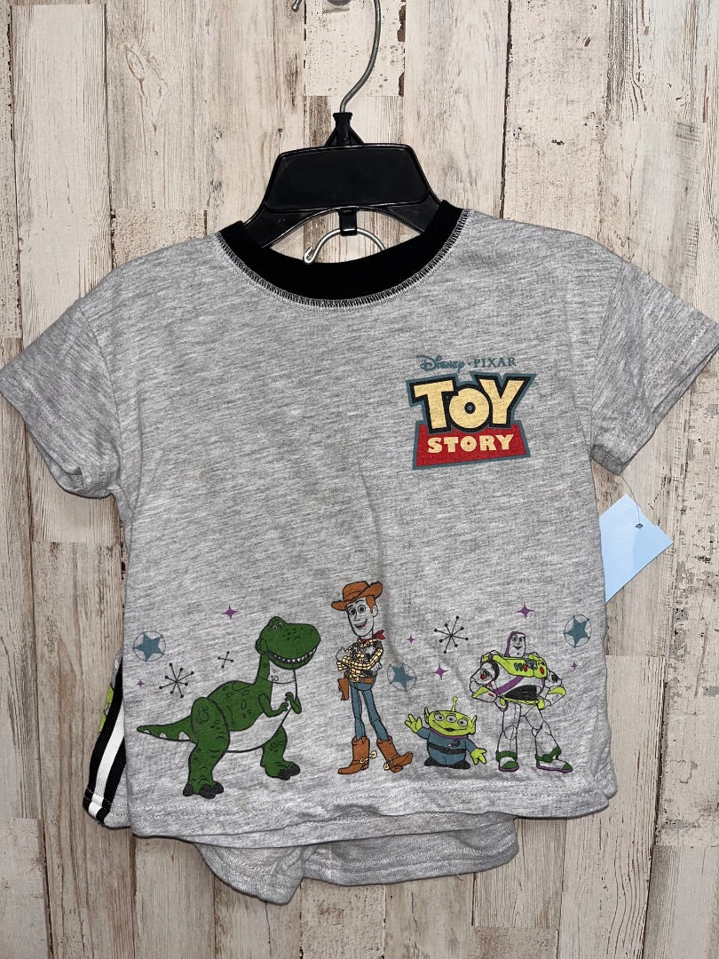 GREY DISNEY 2PC TOY STORY SET, BOY 2T