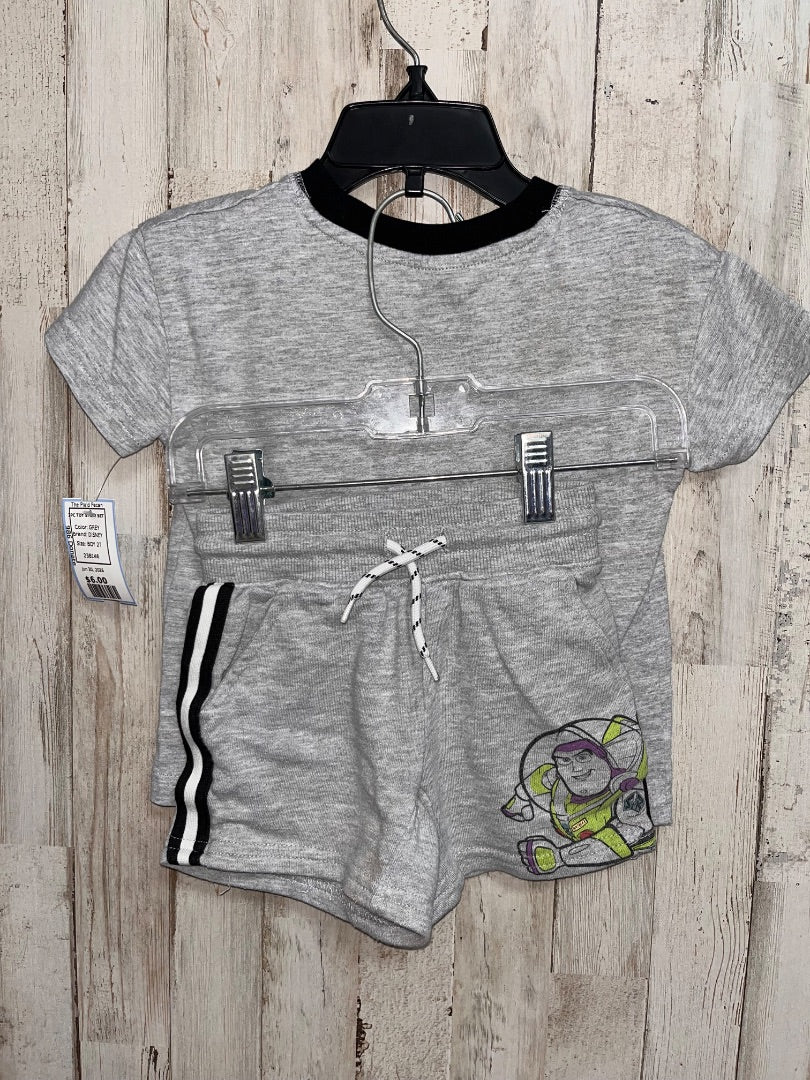 GREY DISNEY 2PC TOY STORY SET, BOY 2T