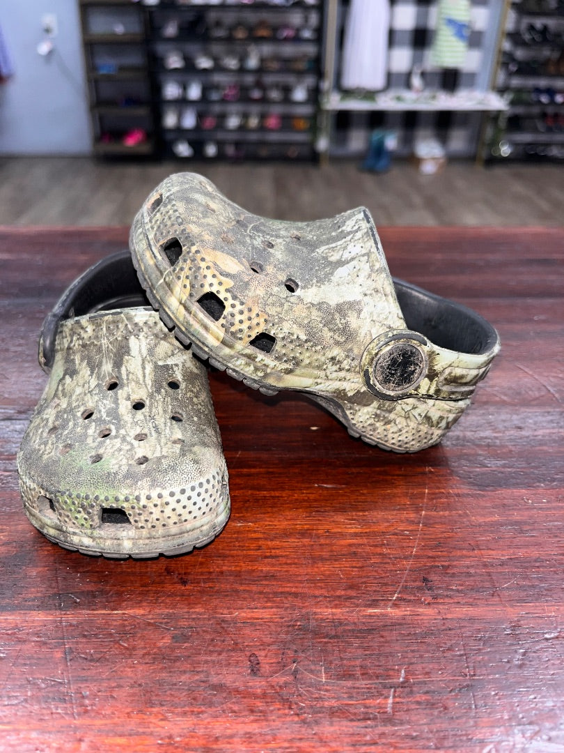 CAMO CROCS RUBBER SLIP ON SHOES, SHOES 4