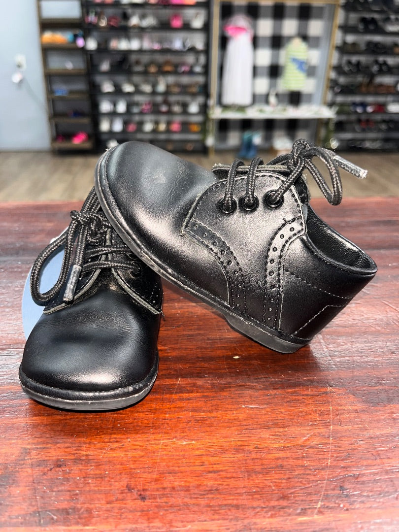 BLACK ANGEL SADDLE OXFORD SHOES, SHOES 4