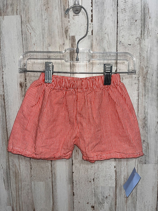 ORANGE BOUTIQUE PLAID SHORTS, BOY 2T