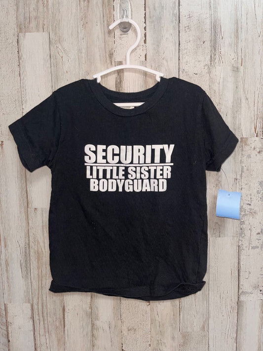 BLACK CREATIONS OF GRACE SECURITY TEE, BOY 3T