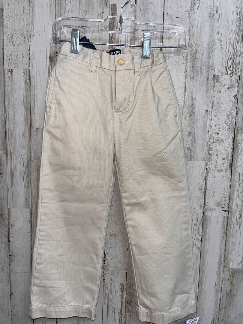 LIGHT TAN CHAPS KHAKI PANTS, BOY 4T