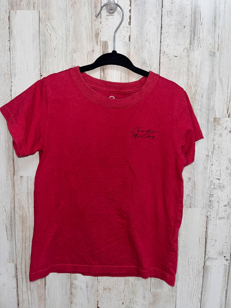 MAROON CARDIN MCCOY CRAB TEE, BOY 4T