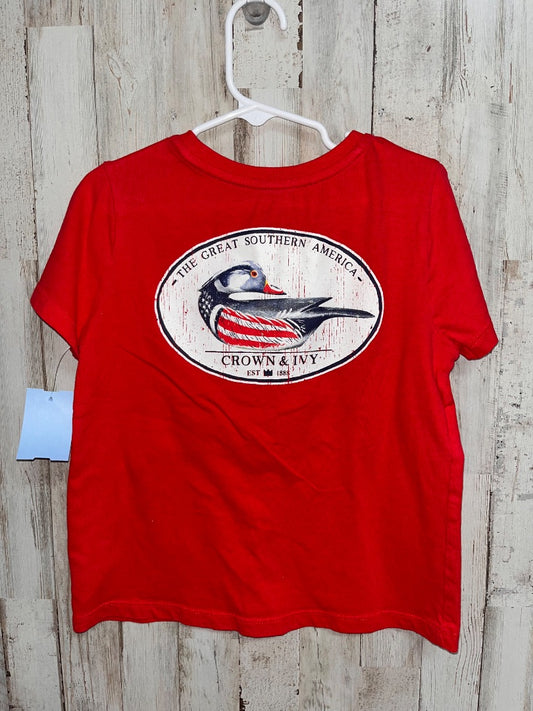 RED CROWN & IVY DUCK TEE, BOY 5