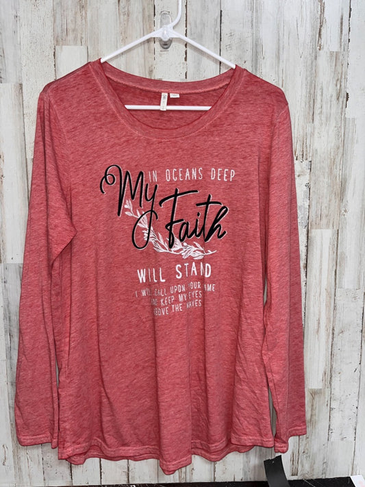 RED CATO MY FAITH LONGSLEEVE, LADIES L